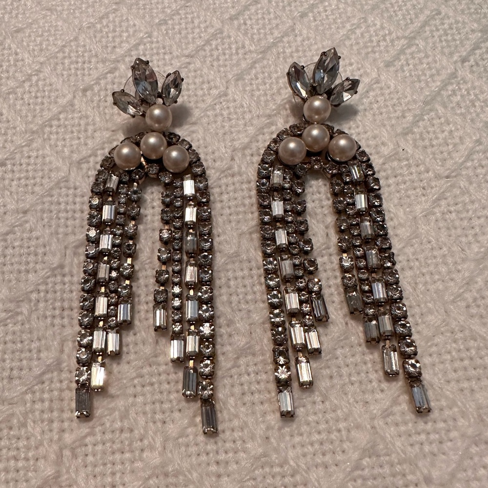 Silver Statement Earrings
